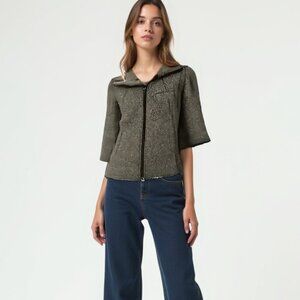 💕 Lululemon cropped Brown Jacket 6